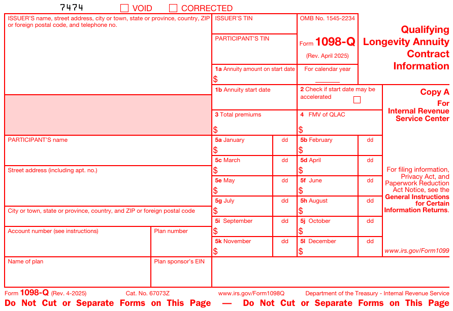 Form 1098-Q Copy A