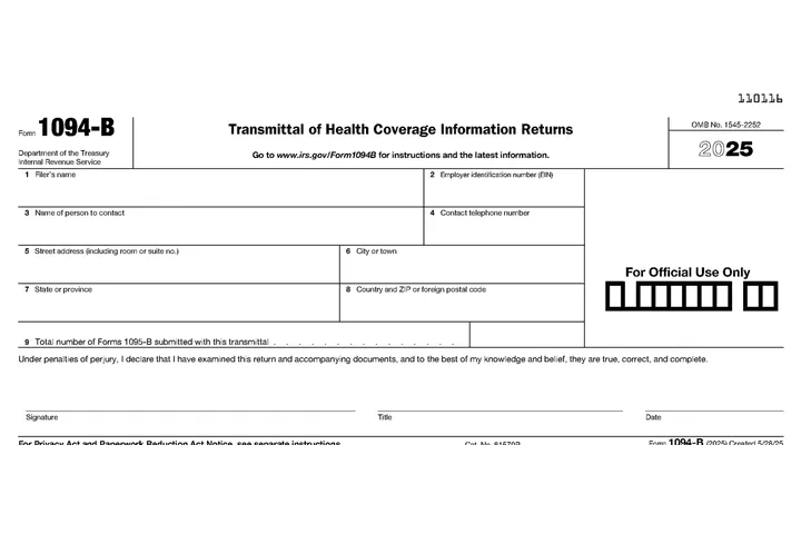 Form 1094-B
