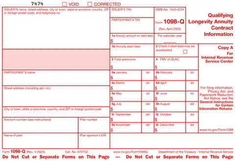Form 1098-Q Copy A