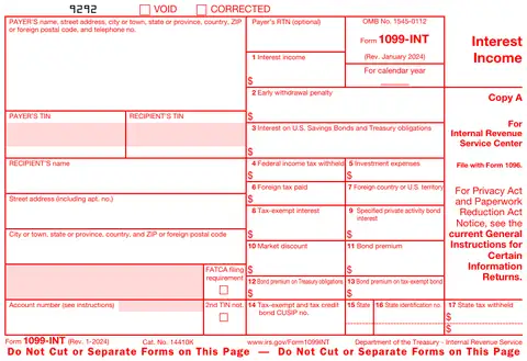 Form 1099-INT