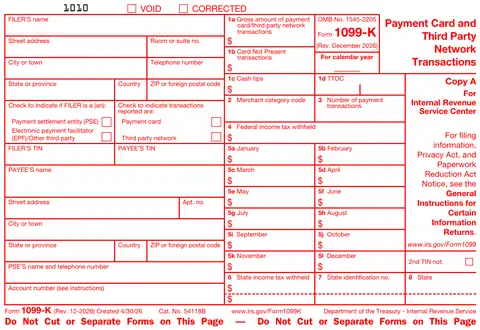 Form 1099-K