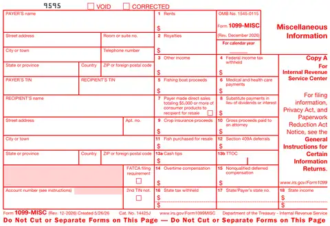 Form 1099-MISC